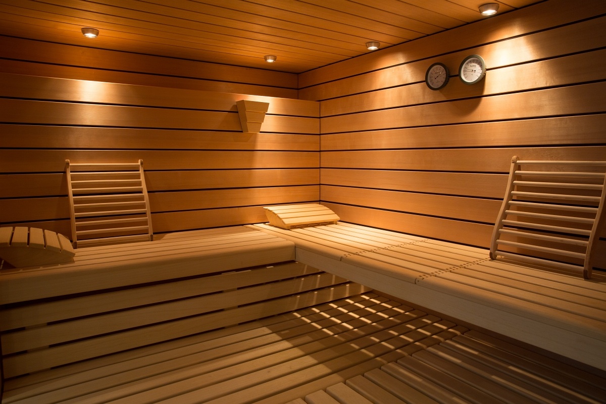 Finnische Sauna